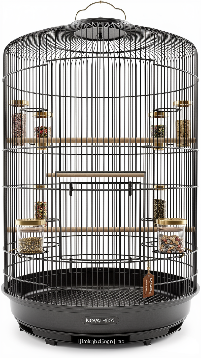 Multi-Level Wire Bird Cage